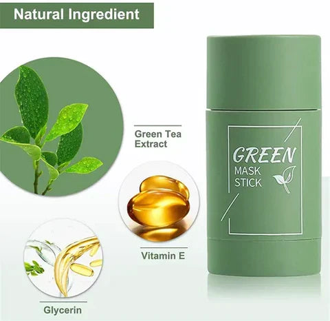 MatchaGlow® - Mascarilla en Barra ENRIQUECIDA con Matcha